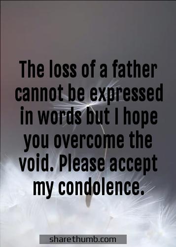 be strong condolences